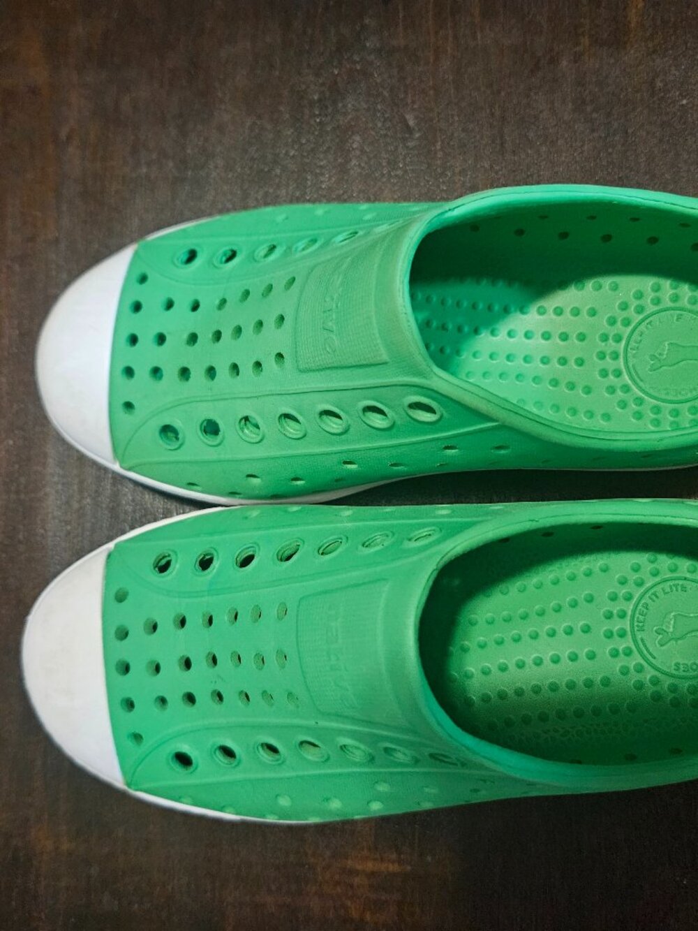 Native Green Toddler Shoes